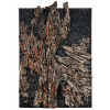 KRAJCBERG, Frans (1921)<br />Mangue vermelho de Nova Viçosa, Bahia, 1990<br />madeira corroída pelo teredo e carvão s/ Duratex<br />120 x 80 cm<br />ass. verso<br />Reproduzido no livro “Krajcberg” do Gabinete de Arte do Rio de Janeiro, 1991. Reproduzido no livro “Manifesto do Rio Negro do Naturalismo Integral” 1992.