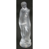 Estatueta em cristal francês, marca da Cristallerie de Sévres, representando Nu feminino. Alt. 22,5cm.