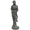 J. Lorrain - Escultura em bronze francês, representando Musicista. Artista catalogado em diversos livros e de cotação internacional. Alt. 52 cm.