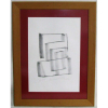 AMILCAR DE CASTRO - ABSTRATO - LITOGRAFIA - 70X47,5cm. Tiragem 5/21.