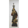Nossa Senhora da Conceição - Imagem do séc. XIX, em madeira policromada. Alt. 27,5 cm.
