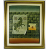 ROGERIO TERUZ - PAISAGEM COM CAVALO - OST 81X65cm.