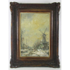 WIN VAN DIJK (1915-1990) - INVERNO (HOLANDA) - OST - 41X27cm.