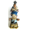 Nossa Senhora da Conceiçao - Belíssima imagem portuguesa do Séc. XIX, em madeira policromada. Coroa em prata. Alt. 43cm.