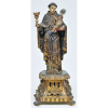 Santo Antônio - Magnífica imagem portuguesa em madeira policromada.Séc.XIX. Alt. 50cm.