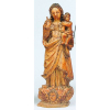 Nossa Senhora do Bonsucesso - magistral imagem em marfim. Peça de museu.Goa, Séc. XVII/XVIII. Alt. 14cm.
