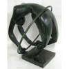 Ceschiate - Escultura em bronze, representando Contorcionista. assinado e com selo de fundição. Med. 52x45x49cm.