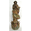 Nossa Senhora da Conceição - imagem do Séc. XIX em pedra, com policromia. Alt. 26,5cm.