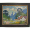 YVONNE VISCONTI CAVALLEIRO - TERESOPOLIS - OST - 55X72cm.