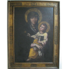 ESCOLA EUROPÉIA - NOSSA SENHORA COM MENINO JESUS - OST - 110X76cm. Séc. - XIX.