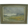 ANTONIO PARREIRAS - BRETAGNE - PONT LABBE - OST - 60X91cm. Dat. 1911.