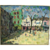 BUSTAMANTE SÁ - PLACE DU TERTRE - PARIS - OST - 81X100cm