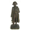 A. Joliveaux - Escultura francesa, de coleção, do Séc. XIX, em bronze, representando Napoleão. Assinada. Alt. 24,5cm.