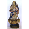 Nossa Senhora da Conceição - imagem do Séc. XIX, em madeira policromada. Alt. 31cm.