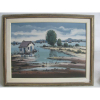 SILVIO PINTO - MARINHA COM CASA - OST - 53X72cm.