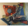 <p>Roberto Burle Marx - Abstrações - Acrílica sobre tela - 124 x 154 - 1991 - Ass. Canto inferior direito - Ex-coleção Teca Paz - BH</p>