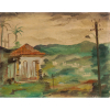 <p>Alberto da Veiga Guignard - Capelinha e paisagem - Óleo sobre madeira - 36 x 46 – Datado no verso 1951 - Ass. Canto inferior direito e verso - Reproduzido em página única do catálogo de leilão da Galeria Soraia Cals, RJ, de 30 de novembro de 2016</p><br /><p> </p><br /><p> </p><br /><p> </p>