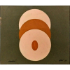 Athos Bulcão, Geométrico, Óleo sobre cartão, medindo 22 x 26 cm , assinado e datado 1956, CID.