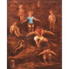 TERUZ, Orlando (1902 - 1984), Criança pulanda carniça,Óleo s/ tela,100 x 80 cm, Registrado no Projeto sob o n. 095.