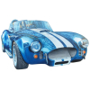 Mauro Costa<br />Shelby Cobra<br />Medidas:97 x 56 cm.<br />O.S.MDF.<br />