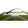 OSCAR NIEMEYER (1907 - 2012)<br />Maquete onde a escultura foi projetada a Esplanada do Monumento aos Mortos da Segunda Guerra Mundial no Rio de Janeiro. A obra não foi concluída. Adquirida do acervo particular de seu neto e herdeiro Kadu Niemeyer.<br />Medidas: 57 x 78 x 14 cm.<br />