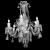 <p>BACCARAT CHANDELIER- FRANCE - COM SELO DA MANUFATURA. LUSTRE ESTILO NEOCL&Aacute;SSICO, MODELO CHAVE GREGA. CRISTAL FOSCADO E LAPIDADO, SEIS BRA&Ccedil;OS, PINGENTES, BOBECHES, SINETAS, ROSETAS. MED: 100 X 75 X 75 cm.</p>