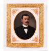 <p>Ernst PAPF, Joaquim Nabuco pelo retratista da Família Real<br />Atributivo retrato Joaquim Nabuco <br />Recife 1849 – Washington 1910<br />Homem em que na data de seu nascimento, 19 de agosto, comemora-se o Dia Nacional do Historiador.<br />Medidas: 48 x 38 cm. Emoldurado: 68,5 x 59 cm.<br />Óleo sobre tela, 1903.<br /><br />SOBRE ERNST PAPF<br />Karl Ernst Papf<br />Retratista oficial da Família Real<br />Dresden, 1833 – São Paulo 1910<br />Estudou na Academia de Dresden uma das melhores do mundo até os dias atuais. <br />No Império Brasileiro recebeu encomendas oficiais para retratar a família imperial, o que e consolida sua reputação como retratista oficial do Brasil.<br />Suas obras eram muito caras, acessíveis à apenas aristocratas e comerciantes muito abastados.<br />No início da República, mudou-se para São Paulo, onde tornou-se rapidamente no mais requisitado e prestigiado da sociedade, retratando endinheirados e novos dirigentes republicanos - como Duprat em 1903.<br />Em 1980, o Museu Imperial e a Pinacoteca do Estado de São Paulo realizaram retrospectivas em sua homenagem.<br /><br />SOBRE Joaquim Aurélio Barreto Nabuco de Araújo:<br />(Recife, 19 de agosto de 1849 – Washington, 17 de janeiro de 1910) foi um político, diplomata, historiador, jurista, orador e jornalista brasileiro formado pela Faculdade de Direito do Recife. Foi um dos fundadores da Academia Brasileira de Letras. <br /><br />Foi um dos grandes diplomatas do Império do Brasil (1822-1889), <br /><br />Nabuco diz sentir saudade do escravo pela generosidade deles, num contraponto ao egoísmo do senhor. <br /><br />A escravidão permanecerá por muito tempo como a característica nacional do Brasil</p>