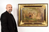 Autoria não identificada. Aparentemente não assinado. Ninfas. Óleo sobre tela. 50 x 70 cm. Na moldura consta placa de identificação Corot. Coleção Luiz Carlos de Abreu Pereira.<br />Medidas: 64,5 x 52 cm. Na moldura: 80,5 x 68 cm.<br /><br />