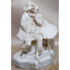 GRUPO ESCULTÓRICO EM MÁRMORE DE CARRARA, ASSINADO TELL. ITÁLIA, SÉCULO XIX <br />FIGURANDO CENA ROMÂNTICA DE PERSONAGENS DA COMMEDIA DELL'ART: <br />PIERROT E COLOMBINA<br />33X26X16 cm.<br /><br />REFERÊNCIA: Commedia dell'arte, foi uma das primeiras formas de teatro profissional, originário da Itália , popular na Europa do século XVI ao XVIII.