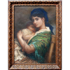 GUSTAV DORÉ (Gustave Paul Louis Doré -France 1832-1883)<br />Medidas: 81 x 55 cm. (com moldura: 95 x 70 cm.)<br />Mãe com filho ao colo, 1881.<br /><br />Comentário: Artista versátil por excelência, empunhando lápis, aquarela ou óleo com tanta felicidade, Gustave Doré foi uma figura importante na arte da segunda metade do século XIX. Desde 1868, ele permaneceu regularmente em Londres, onde vários projetos ambiciosos o aguardavam, especialmente como ilustrador. Suas obras tiveram um certo sucesso em todo o Canal, a capital britânica se tornando seu novo exílio artístico e uma fonte abundante de inspiração.<br />Em 1870, Londres era uma cidade com crescimento considerável, uma cidade enorme onde a população acreditava excessivamente. A capital então se estabeleceu como o maior centro industrial da Europa e, assim, tornou-se o Eldorado de uma força de trabalho cada vez maior. De um milhão de habitantes em 1801, atingirá o pico de quase quatro milhões em 1881. As desigualdades estão crescendo inexoravelmente, os recém-chegados se instalam nos bairros pobres da cidade, onde trabalhadores de fábricas, vendedores de docas, mas também trapaceiros, mendigos, prostitutas e delinqüentes.<br />Esta metrópole atraiu todos os olhos no século XIX e ocupou um lugar importante na imaginação européia: assusta tanto quanto fascina. Gustave Doré, particularmente enfeitiçado por esta nova Babilônia, encontrará nesta efusão londrina um refúgio artístico. Com certo sucesso na Inglaterra, Blanchard Jerrold lhe pediu para ilustrar seu ambicioso projeto: pintar um retrato da capital. O acordo exigia que Doré morasse em Londres três meses por ano, durante cinco anos, para trabalhar nesse negócio. O resultado prodigioso publicado em 1872 é um conjunto de 180 gravuras, particularmente focadas nas desigualdades sociais e na pauperização geradas pela revolução industrial. Embora recebido friamente pelos aristocratas, o livro teve grande sucesso e hoje constitui um verdadeiro tesouro para os historiadores. Durante esse negócio, nosso artista aproveita suas repetidas estadias para se inspirar mais na miséria com a qual coabita. Assim, além do projeto de Jerrold, ele passa seu tempo pintando e muitas cenas de rua, rostos marcados pela dureza da vida saem de sua paleta. A pintura permanece, apesar de seus talentos reconhecidos como gravador de ilustradores, sua primeira paixão. Como confessou em 1873, Gustave Doré queria ser pintor: Ilustro hoje para pagar minhas cores e pincéis. Meu coração sempre foi a pintura. Tenho a sensação de ter nascido pintor<br />A série permitiu ao artista refinar suas habilidades como um observador incisivo da vida moderna. Ele nos oferece aqui o retrato no busto de um mendigo de Londres, com o olhar vazio, carregando nos braços uma criança infeliz, propondo sem humor uma flor aos transeuntes. O ponto de vista é rígido em torno das figuras, isentando o trabalho de qualquer detalhe que não sirva à transmissão das emoções desejadas pelo artista. O trabalho, particularmente eloquente e marcado com sincera compaixão, exala uma rara intensidade emocional.<br />FONTE: https://www.artcurial.com/fr/lot-gustave-dore-strasbourg-1832-paris-1883-3034-178<br /><br />Gustave Doré naît à Strasbourg en 1832 et décède à Paris en 1883.<br />Son père Jean-Philippe, polytechnicien est nommé ingénieur des Ponts et Chaussées de l’Ain en 1843. De ce fait la famille s’installe à Bourg en Bresse.<br />Gustave est un très bon élève, mais se fait remarquer par ses dessins et caricatures inspirés du monde bressan. Ses premiers dessins sont découverts dans ses cahiers d’école en 1837.<br />Alors qu’il n’a que 12 ans, un éditeur localédite ses premières lithographies sur les travaux d’Hercule.<br />C’est Charles Philipon (fondateur de la maison d’édition Aubert, et directeur du Charivari et de La caricature )lui propose devenir s’installer à Paris.<br />1847, Gustave Doré rentre au lycée Charlemagne, en même temps, il dessine des caricatures pour le journal de Philiponle journal pour rire <br />Il connaît une célébrité rapide, 1848 il présente deux dessins à la plume au salon.<br />1849 son père décède, Gustave continu de vivre avec sa mère.<br />1850, il expose sa première peinture au Salon.<br />1851, il expose ses toiles et quelques sculptures de sujets religieux et collabore au journal pour tous .<br />De 1852 à 1883, Gustave Doré illustre plus de 120 volumes dont les parutions se font en France, Russie, Angleterre, Allemagne.<br />1854, l’éditeur Joseph Bry, publie une édition des œuvres de Rabelais, illustrée d’une centaine de ses gravures.<br />1859, l’artiste illustre la politique étrangère de Napoléon III dans la presse et dans plusieurs ouvrages.<br />1861, année de la parution de l’Enferde Dante ouvrage luxueux. Le succès ne se fait pas attendre il envoi plusieurs tableaux sur ce thème au Salon. Il est fait Chevalier de la Légion d’honneur pour son œuvre gravée.<br />1863, il expose au Salon l’épisode du Déluge dans l’œuvre de Dante ainsi que la danse des gitans.<br />1864, il est invité par Napoléon III à passer dix jours à Compiègne.<br />1865, il présente au Salon l’Ange et Tobie, cette œuvre sera achetée par l’Etat. Gustave Doré va exposer au Salon tous les ans jusqu’à la fin de sa vie.<br />1867, Au salon il présente Tapis vert, l’œuvre fait sensation par sa taille. Il illustre le poète anglais Tennyson (Vivien, Elaine, Guinevere), de ce fait il devient extrêmement populaire en Angleterre.<br />Lors de la campagne de Crimée (1853-56), il est à la fois auteur et illustrateur de l’histoire de la Sainte Russie, une charge contre ce pays dont la France et l’Angleterre étaient en guerre.<br />1868, Londres, sa bible obtient un immense succès, il y ouvre une galerie La DoréGallery , il y séjourne chaque semaine. Sa réputation de peintre religieux est établie. Il présente le Néophyteau Salonà Londres, le tableau impressionne.<br />1870, La reine Victoria lui achète un tableau Psaltérion .Il s’engagedans la Garde Nationale afin de défendre Paris de l’armée prussienne et ainsi réalise plusieurs toilespatriotiquesla Marseillaise ,La défense de Paris .<br />1871 ,Pendant la commune il se retire à Versailles. Il est très affecté par la perte de l’Alsace et la Lorraine. Pendant son séjour à Versailles il exécute des dessins, Versailles et Paris ,ils seront présentés à titre posthume en 1907.<br />1872, il travaille la technique de l’eau forte et illustre le livre d’un de ses amis Jerrold BlanchardLondon, a Pilgrimage . Il achève sonChrist sortant du prétoire , qu’il expose dans sa galerie londonienne, ily remporte un grand succès.<br />1873, Il voyage en Ecosse, et exécute de nombreux paysages à l’aquarelle.<br />1877, premier envoi d’une sculpture au Salon, il s’agit deLa Parque et l’amour .<br />1878, il expose au Salon : une sculpture, un grand vase et des peintures religieuses. Très bon accueil pour ses sculptures.Il devient membre de la Société des Aquarellistes, il y expose jusqu’à la fin de sa vie.<br />1880, la Madone, unesculpture, lui vautune médaille.<br />1881, sa mère décède. Il travaille à la réalisation d’un monument dédié à Alexandre Dumas.<br />1882, Il va au Salon, mais ne participe pas au concours.<br />1883, il décède en janvier. Publication posthume deRaven d’Edgard Poe à Londres.<br /> FONTE: http://tinou-evasion.over-blog.com/article-gustave-dore-l-imaginaire-au-pouvoir-123169135.html<br /><br /><br />Exímio ilustrador dos contos de Charles Perrault, Gustave Doré, fez quase 80 ilustrações das deliciosas emoções da infância com: Chapeuzinho Vermelho, Cinderela, Gato de Botas, na edição original de 1862. ( vide fotos nos detalhes )<br /><br />No livro: London: a Pilgrimagede Blanchard Jerrold e Gustave Doré, 1872. As Ilustrações de prisioneiros no pátio de exercícios da prisão de Newgate, <br />foram de tamanho impacto queVincent Van Gogh, pintou sua própria versão (Exercício de Prisioneiros) em 1890, enquanto ele estava em um asilo em Saint-Rémy.
