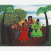 HEITOR DOS PRAZERES<br />DOMINGO.<br />ÓLEO SOBRE TELA.<br />ASSINADO E DATADO 2-8-952 E SITUADO RIO INFERIOR DIREITO.<br />40 X 50 CM.
