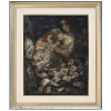 <p>Cândido Portinari - 'Mulhercom galo' - Óleo sobre tela - Assinado e datado 1941 inferior direito. - 100 x 80 cm. - Participou da exposição Dez Anos da Morte, Museu Nacional de Belas Artes, Rio de Janeiro, p. 60 1972.-- Participou da exposição Latin American Art Through 1000 Years, Pasadena Art Institute, Pasadena, 1943 P. 319 -- Participou da exposição Portinari e DI Cavalcante: Dois Mestres da Pintura Contemporânea Brasileira, Galeria Bonino, Rio de Janeiro- RJ,1977. p. 126 -- Reproduzido no Catalogado no Raisonné, Vol. II, Sob o N.1382 (FCO2814) - Reproduzido no livro  Expoentes da pintura Brasileira, Texto crítico de Antonio Bento, sob o Nº. 23. - 100 X 81 cm.</p>