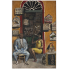 <p>Hector Caryb&eacute; - Vendedor de passarinhos - &Oacute;leo sobre tela. - Assinado e datado 65 inferior direito. - 100 x 65 cm.</p>