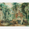 Guignard - Jardim Botânico - Portão da Casa de Pòlvora - Óleo sobre tela - 50 x 61 cm