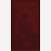 Rosângela Rennó - s/ título (lion king), Série Vermelha (Militares), 1996/2000 - Impressão a jato de luz em papel cristal fuji. - 180 X 100 cm 