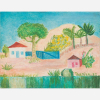 Tarsila do Amaral - Paisagem X - Óleo sobre tela - 12 x 16 cm