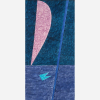 Volpi - Vela, mastro e banderinha - Têmpera sobre tela - 85 x 42 cm