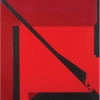 WANDA PIMENTEL<br>“Sem titulo”<br>Óleo sobre tela.<br>Ass.dat. 1974 no verso.<br>100 x 100 cm.