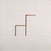 ANTÔNIO DIAS - “Cavalinho” - Óleo e colagem sobre tela colada em vidro preto - 1981. - Altura 82 cm - Largura 82 cm - Com etiqueta da Galeria São Paulo.