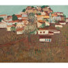 FANG - “Paisagem” - Óleo sobre tela - Ass.dat.1978 inf.esq. - 46 x 54 cm.