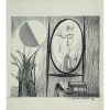 <p>ALDEMIR MARTINS - “Homem no espelho” Nanquim sobre papel, Ass.dat.1962 inf.dir, 30 x 27 cm.</p>