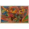 <p>CHICO DA SILVA - “Animais Fantásticos” - Guache Sobre Papel - Ass.dat.1980 centro inf.dir - 119 x 197 cm.</p>