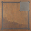 ANTÔNIO DIAS - “Sem título” Óleo sobre tela. Ass. dat. 1981 no verso. 120 x 120 cm. Com etiqueta da Galeria Luisa Strina no verso. Exposição Antônio Dias – 1981 – Galeria Luisa Strina.