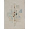  IONE SALDANHA<br />“Composição geométrica”<br />Óleo sobre tela.<br />Ass. inf. dir, ass. dat. 1958 no verso.<br />62,5 x 44 cm.
