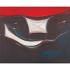 MARIA LEONTINA<br>“Sem titulo”<br>Óleo sobre tela.<br>Ass.dat. 1975 no verso.<br>81 x 100 cm.<br>Reproduzida no catálogo da exposição Maria Leontina <br>realizada na Galeria de Arte Ipanema, RJ, 2012.