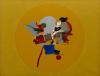 <p>Maria Polo - Sem título - óleo e prata sobre tela - 89 x 116 - meio inferior - 1967</p>