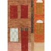 Alfredo Volpi - Fachada - têmpera s/ tela - déc. 70 - 72 x 48