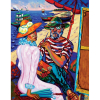 Inimá de Paula<br />Homenagem a Manet - ost <br />1984- 130 X 114 <br />Registrada na Fundação Inimá de Paula.Reproduzida no livro Inimá - ediçãocomemorativa dos 70 anos do pintor - Frederico Moraes, à pág 6.