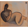 ISMAEL NERY<br>Nu. <br>Técnica mista.<br>18 x 20 cm.<br>Monogramado no csd. <br><br><i>Reproduzido em Ismael Nery por Antônio Bento, na pág. 60.</i>