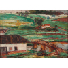 ANITA MALFATTI<br>Paisagem com casa a beira rio.<br>Osm, 25 x 34,5 cm.<br>Sem assinatura. <br><br><i>Ex-coleção: Georgina Malfatti<br>Reproduzido em Anita Malfatti no tempo e no espaço, por Rosseti Batista, à pág. 36. </i>